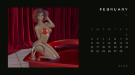 Black Minimalist 2025 Monthly Calendar (1).png