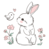 pink bunny